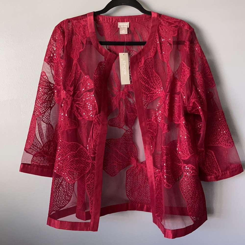 CHICO’S TRAVELERS JACKET